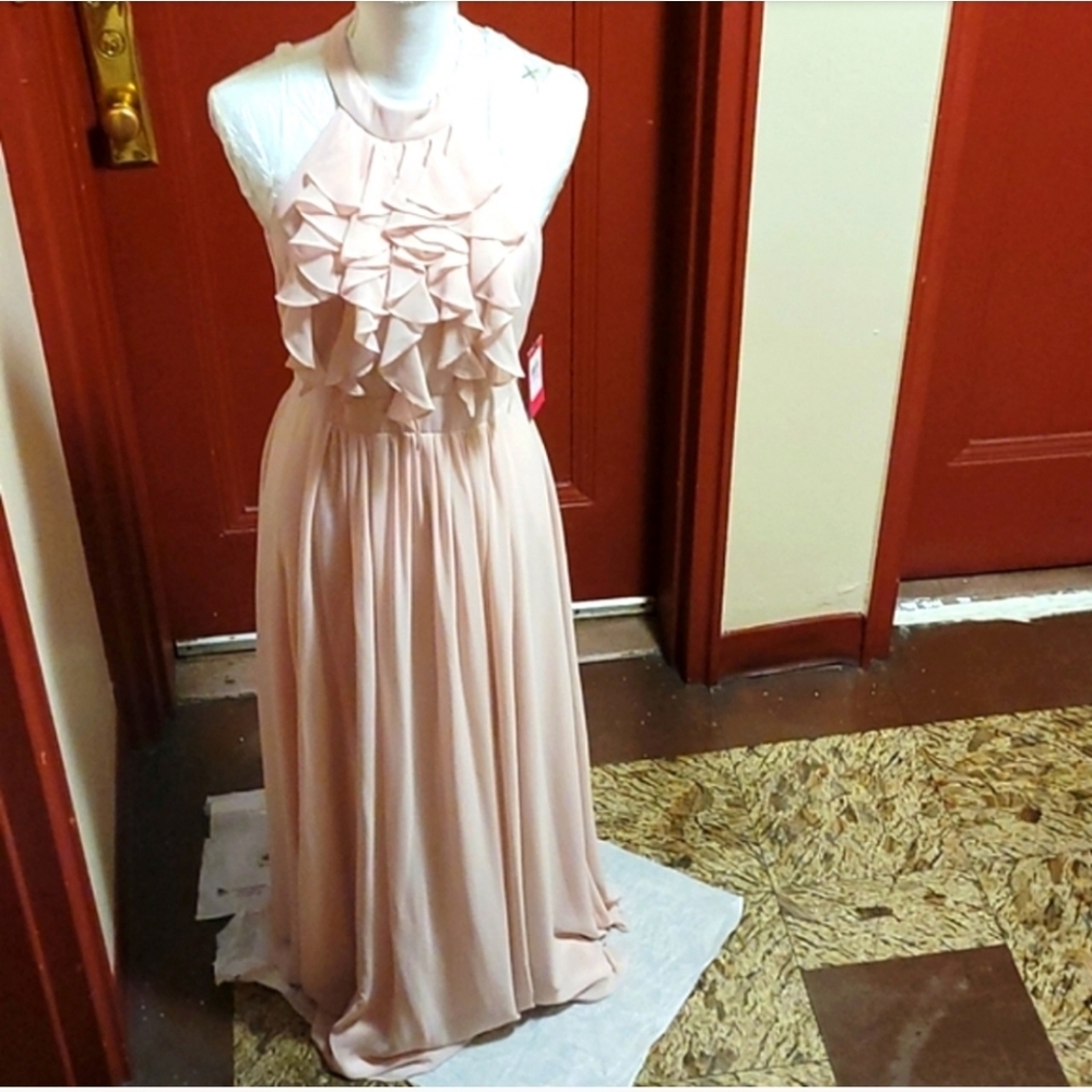 VINCE CAMUTO WOMEN'S BLUSH GOWN SIZE 6 - Picture 2 of 14